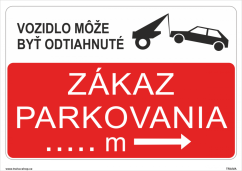Zákaz parkovania 4. - Bezpečnostné tabuľky