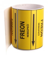 Páska na značenie potrubia Signus M25 - FREON