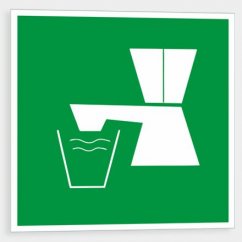 Drinking water - symbol