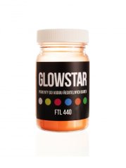 Fotoluminiscenčný pigment oranžový FTL 440 do vodou riediteľných farieb