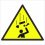 Warning! Falling objects - symbol