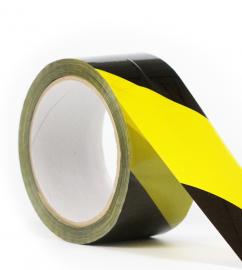 Hatched Tape - black and yellow safety anti-slip tape