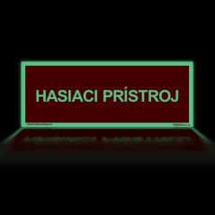 Tabuľka nadpis hasiaci prístroj
