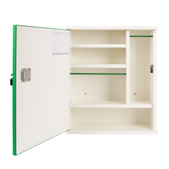 First aid kit wall mount, wooden, XDL 460