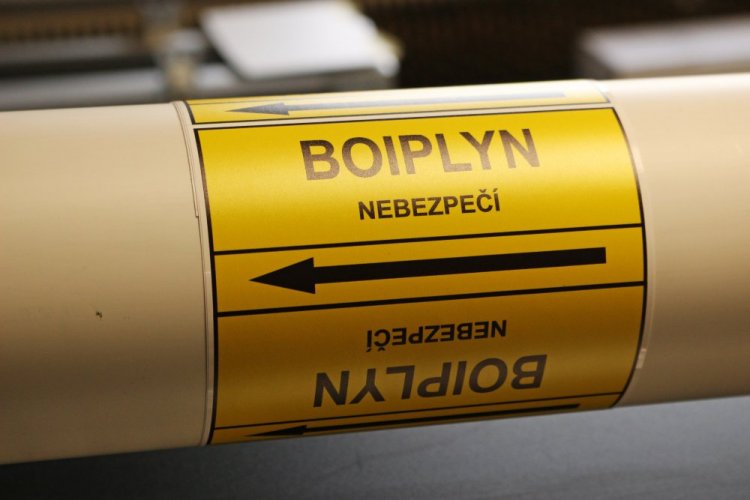 Páska na značenie potrubia Signus M25 - BIOPLYN