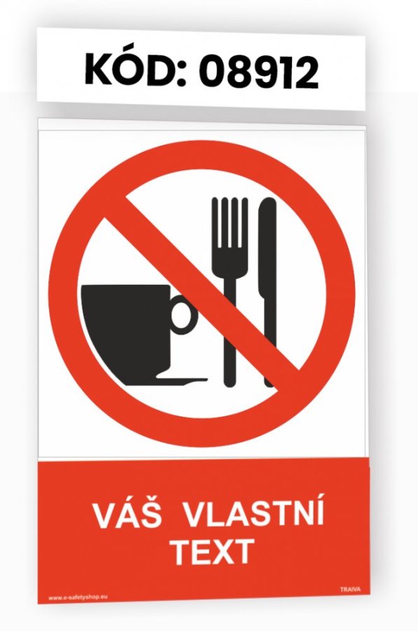 Zákazové tabulky s vlastním piktogramem i textem