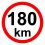 Omezení rychlosti – 180 km/hod