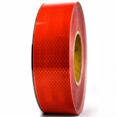 Reflexní páska konturová SignUS RS45-5 - červená