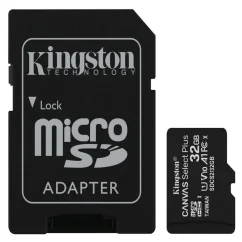 Pamäťová karta KINGSTON 32 GB microSDHC CANVAS Plus 100 MB/s UHS-I + adaptér