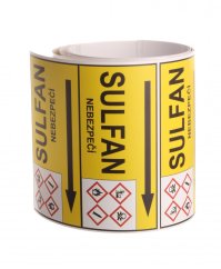 Páska na značenie potrubia Signus M25 - SULFAN