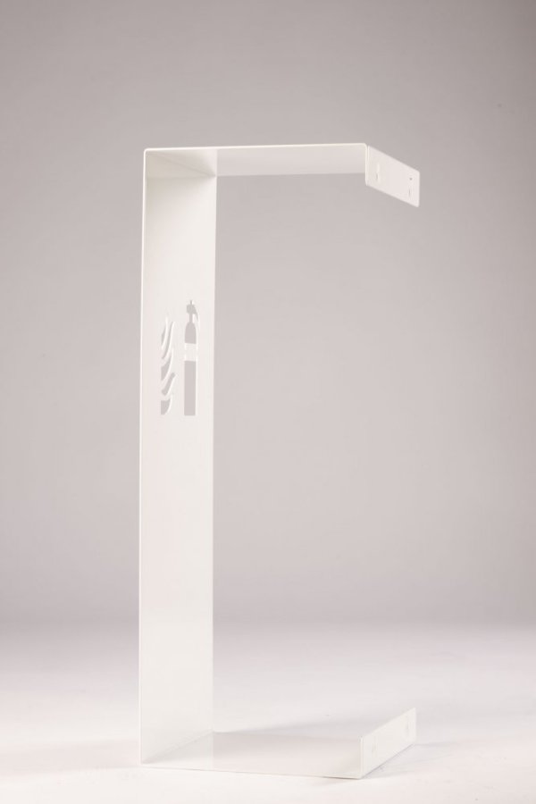 Nástenný dizajnový kryt na hasiaci prístroj