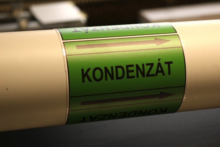 Páska na značení potrubí Signus M25 - KONDENZÁT