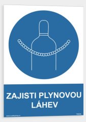 Zajisti plynovou lahev