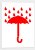 Marking of packaging Protect from moisture / Keep away from water - pictogram - R