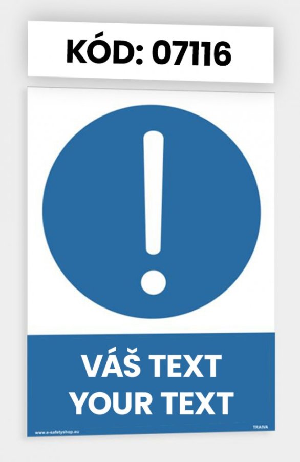Command tables with own pictogram and text