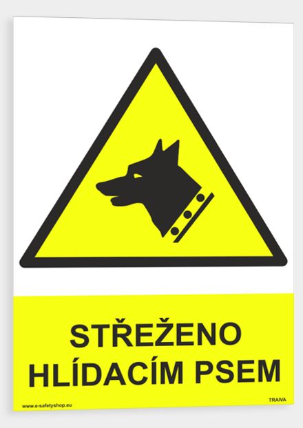 Střeženo hlídacím psem