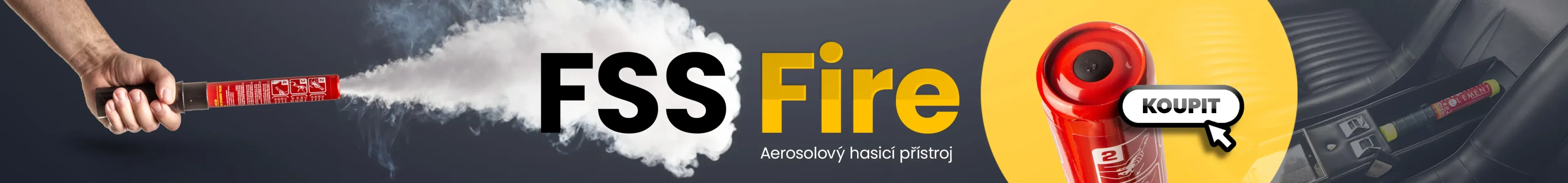 Hasicí přístroj FSS fire