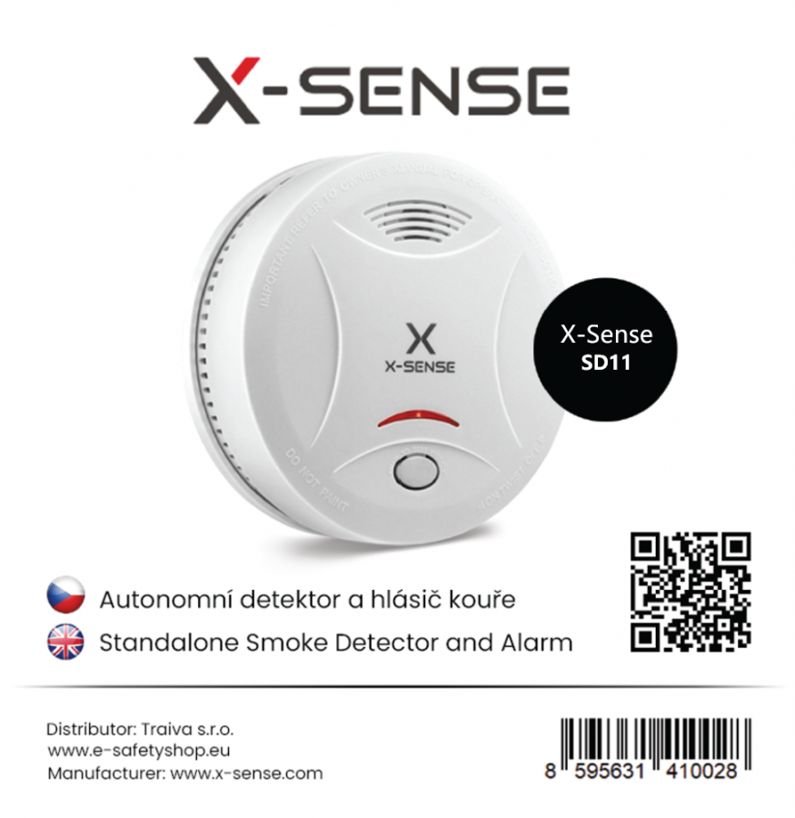 Set ke kolaudaci staveb A2 - Hasicí přístroj + detektor X-sense, se zárukou 10 let