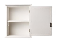PHARMACIE wooden wall-mounted medicine cabinet