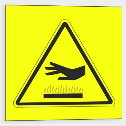 Caution - Hot surface