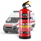 Fire extinguishers for buses and ambulances