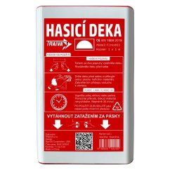 Hasící deka Firex H11 v odolném plastovém pouzdře