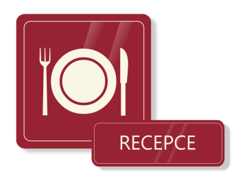 Signs for hotels and restaurants - In stock