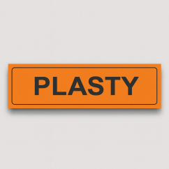 Tříděný odpad  Plasty