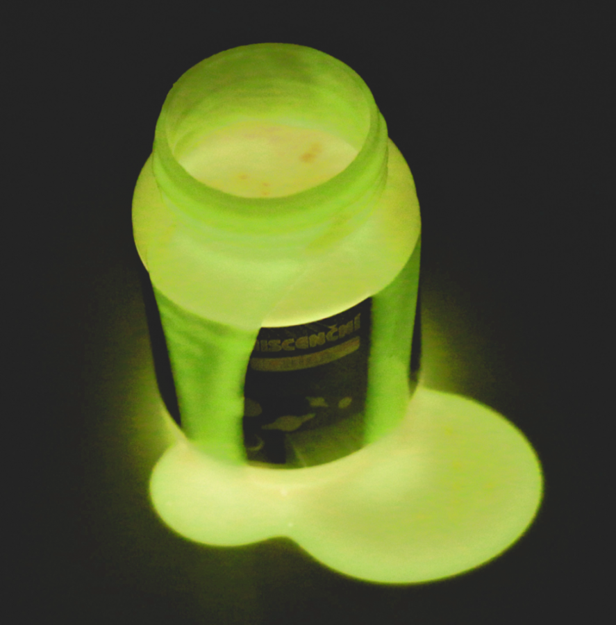 Fotoluminiscenčná farba s vysokou svietivosťou, LumiSafe Hi-Glow