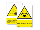 Výstražné tabulky chemických a nebezpečných látek