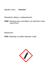 Hasicí přístroj sněhový 5 kg antimagnetický (89B)