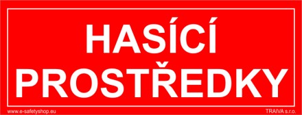 Hasicí prostředky