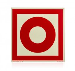 Fire detector - photoluminescent table