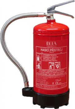Foam fire extinguisher 6 l with antifreeze (13A, 144B)