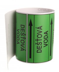 Páska na značení potrubí Signus M25 - DEŠŤOVÁ VODA