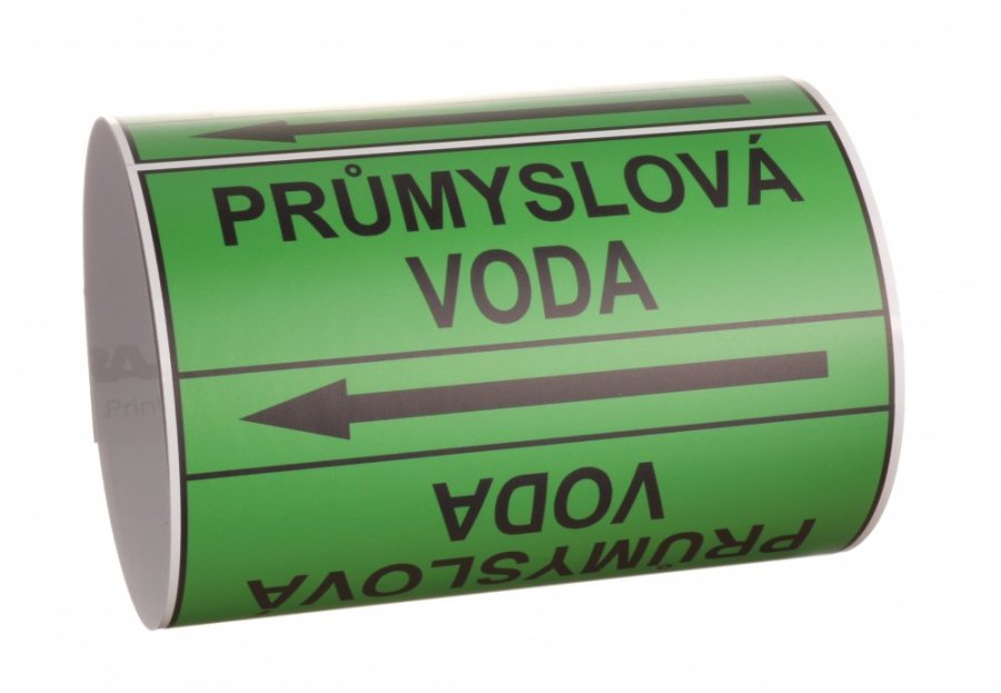 Páska na značení potrubí Signus M25 - PRŮMYSLOVÁ VODA