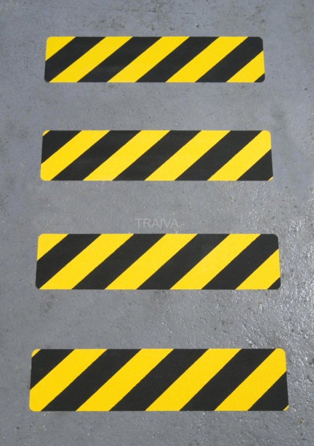 Vysoko abrazívna protišmyková páska 610 x 150mmPERMAFIX HAZARD EXTRA