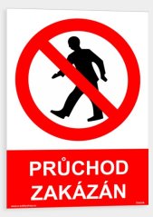 Průchod zakázán