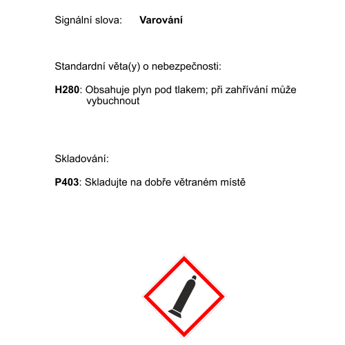 Hasicí přístroj sněhový 2kg (34B)