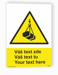 Table with your own text "Warning 1"