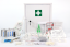 Wall mounted metal first aid kit