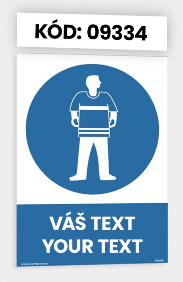 Command tables with own pictogram and text