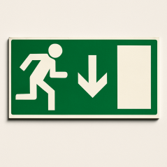 Únikový východ (nad dvere)