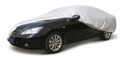 Protective sheet for the car, size 432 x 165 x 119 cm.