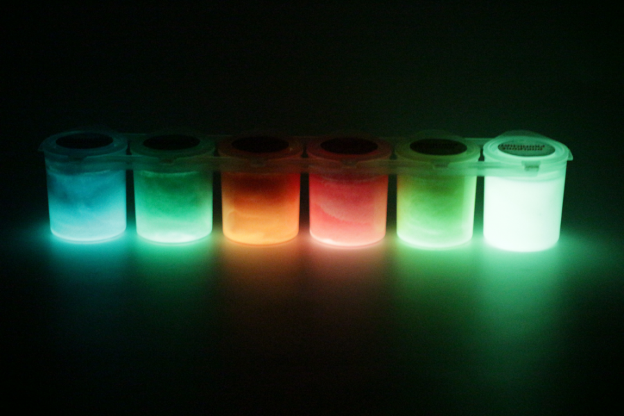 Svietiaca akrylová farba sada 6 farieb LumiSafe™ Hi-Glow - Verzia: Kód: 07315