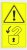 Warning - Secure the danger area before starting work