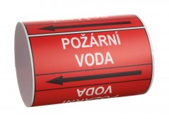 Páska na značení potrubí Signus M25 - POŽÁRNÍ VODA