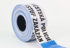 Ohraničovací páska MĚSTSKÁ POLICIE - VSTUP ZAKÁZÁN