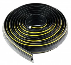 Podlahový chránič kabelů LKS3, jednokomorový 10 x 17 mm (výška x šířka), 3 m