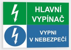 Hlavní vypínač Vypni v nebezpečí